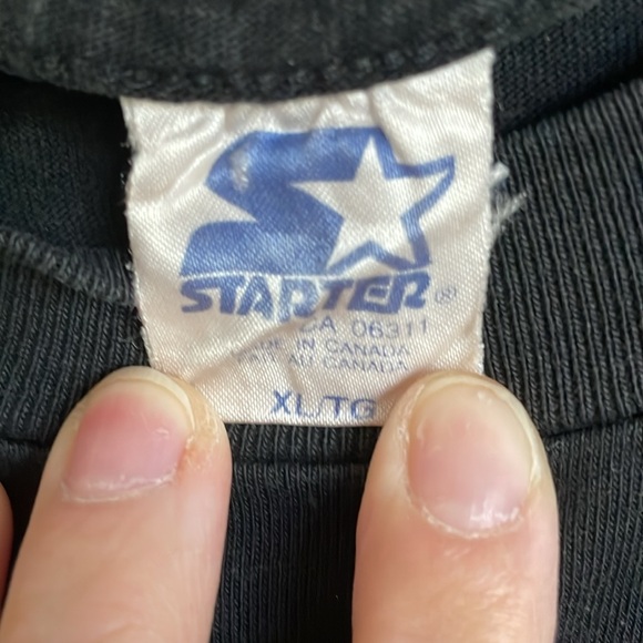 Vintage Chicago Bulls starter tee - single stitch - Picture 6 of 7